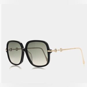Gucci Horsebit Square Frame Sunglasses